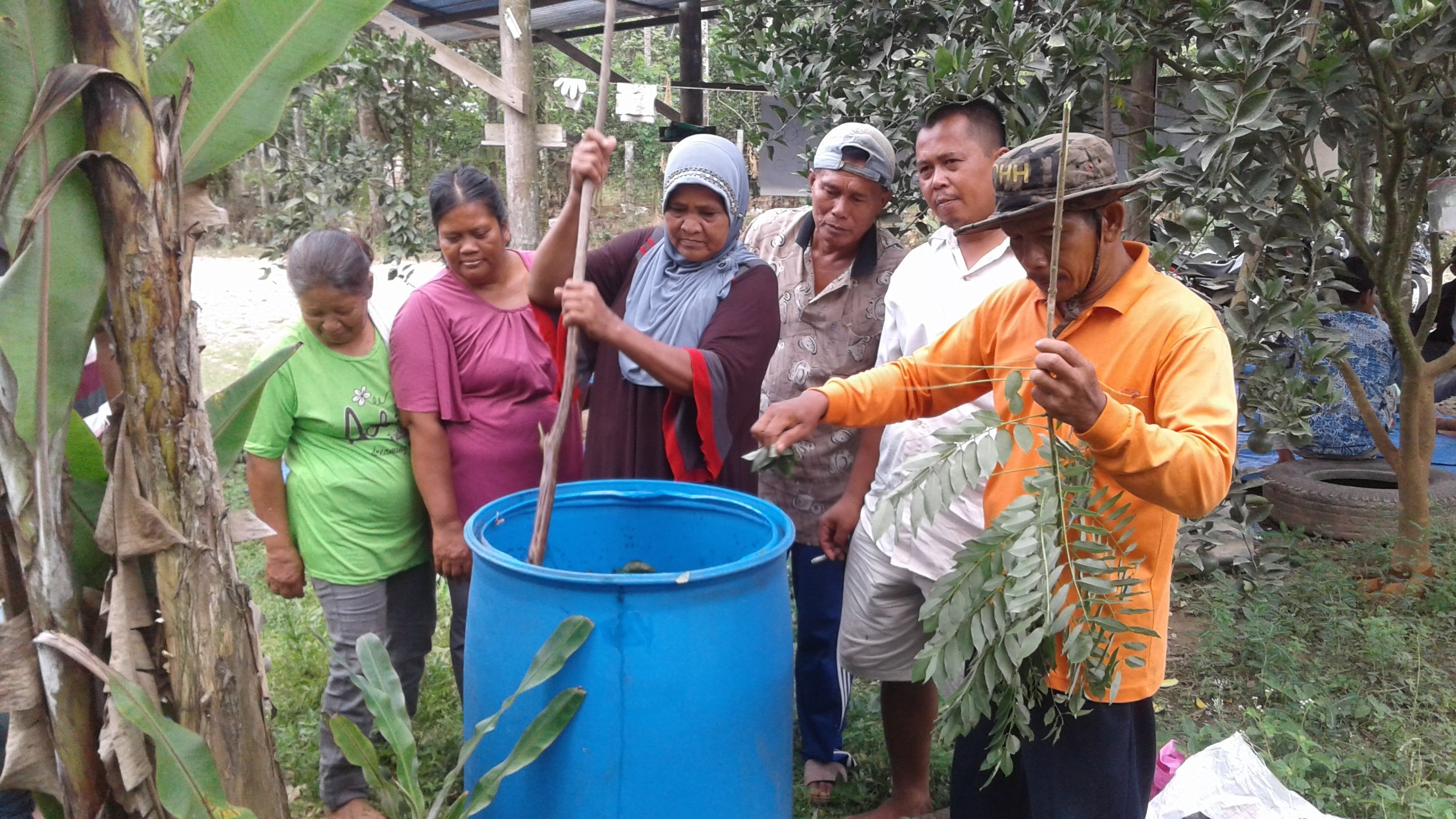 Community development program through sustainable agricultural practice